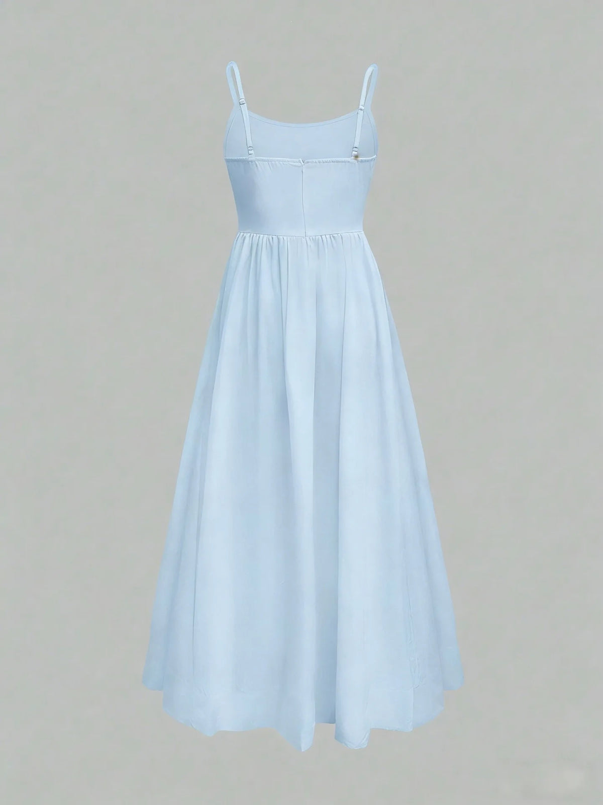 2026 New Summer Women's Dress Solid Color Strap Sexy Retro Bohemian Style Loose Fashion Comfortable Simple Versatile Home Dress