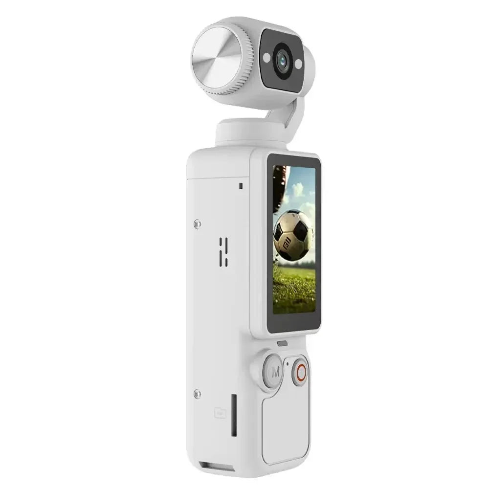 4K Ultra HD Waterproof Action Camera 270° Rotatable Wifi Cam Handheld with Waterproof Case Vlog Bicycle Portable Sport Camcorder