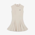 Women Golf Dress Summer Sleeveless Black Sports Dresses Outdoor Slim Fit Sexy Beige Black Outfit Women Clothing