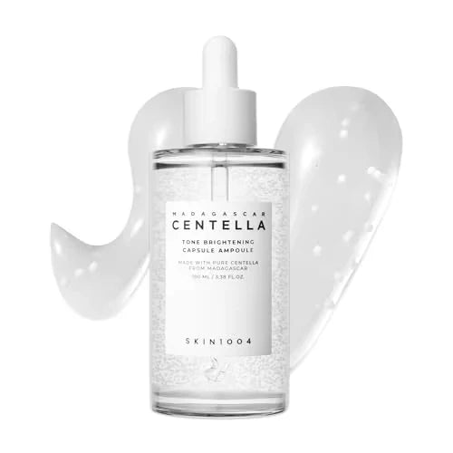 4-Piece Set SKIN1004 Madagascar Centella Ampoule Kit 30ML Soothing Calming Serum Collection for Sensitive & Acne-Prone Skin