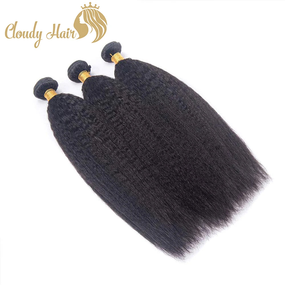 CDYHAIRVN Double Drawn Afro Kinky Straight Body Wave/Jerry Curl 100% Unprocessed Vietnamese One Donor 8-40inch Machine Hair
