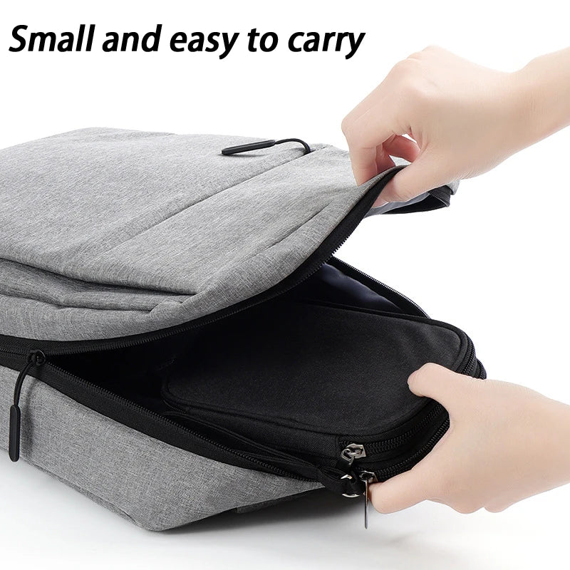 USB Charger Travel Organizer Bag – Mesh-Lined Portable Case for Cables, Adapters & Power Banks, Keeps Tech Gear Tidy
