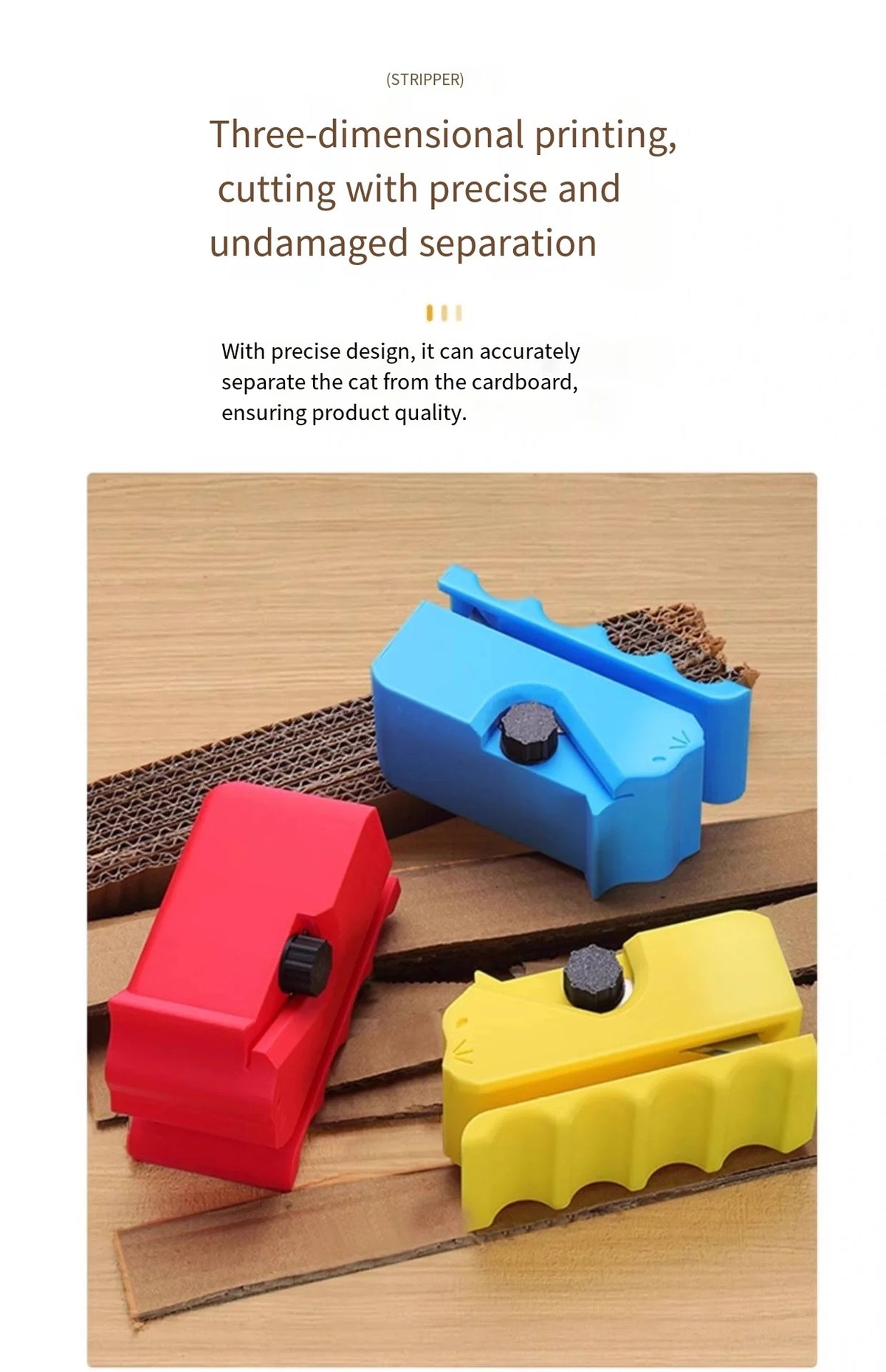 New Multi-Functional DIY Cardboard Cutting Tool, Manual Paper Cutter With Sharp Edge for Crafting Cat Scratchers And Pet Boxes