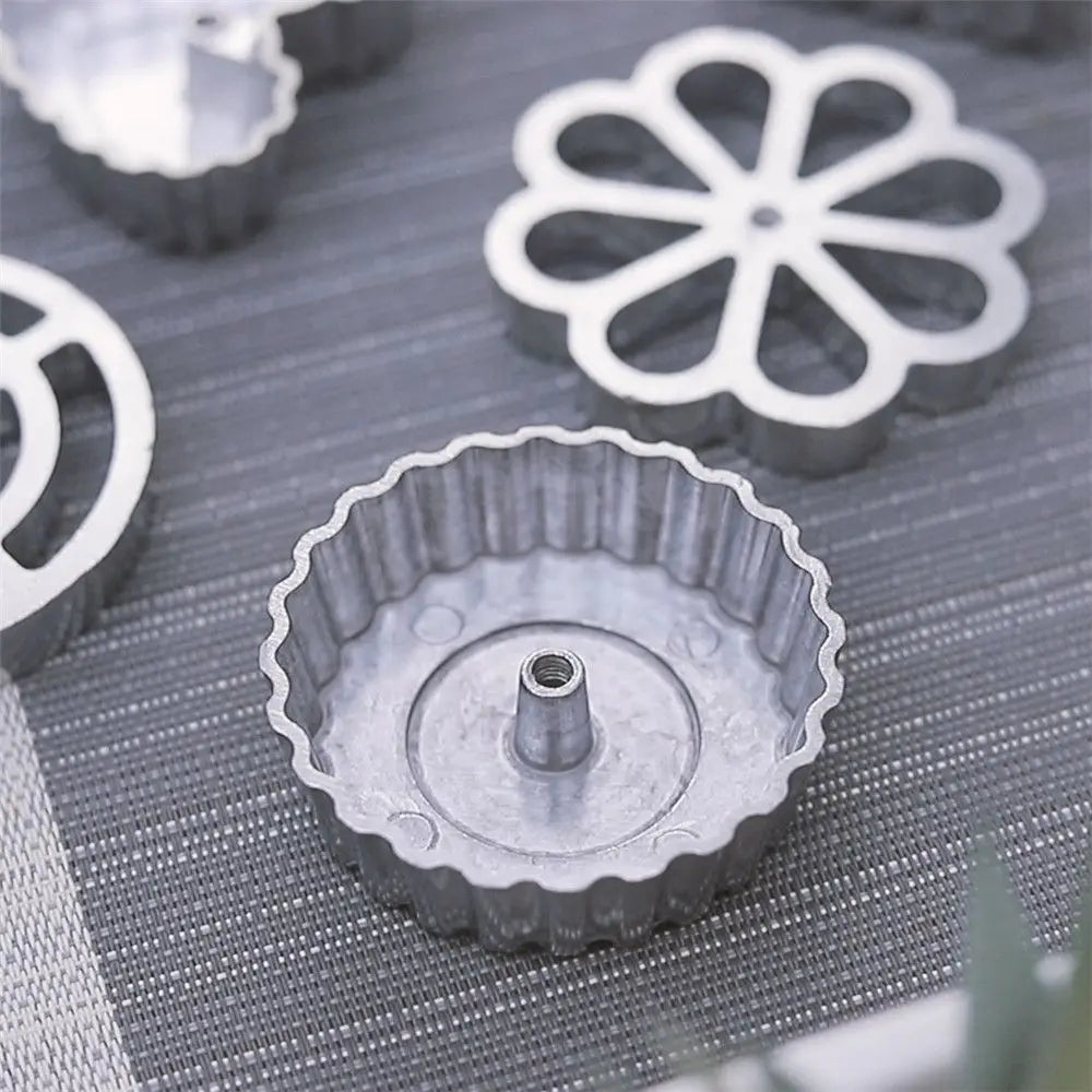 Baking Tools Kitchen Gadgets Timbale Molds Funnel Cake Maker Bunuelos Mold Swedish Rosette Cookie Bake Mold Iron MakerWaffle