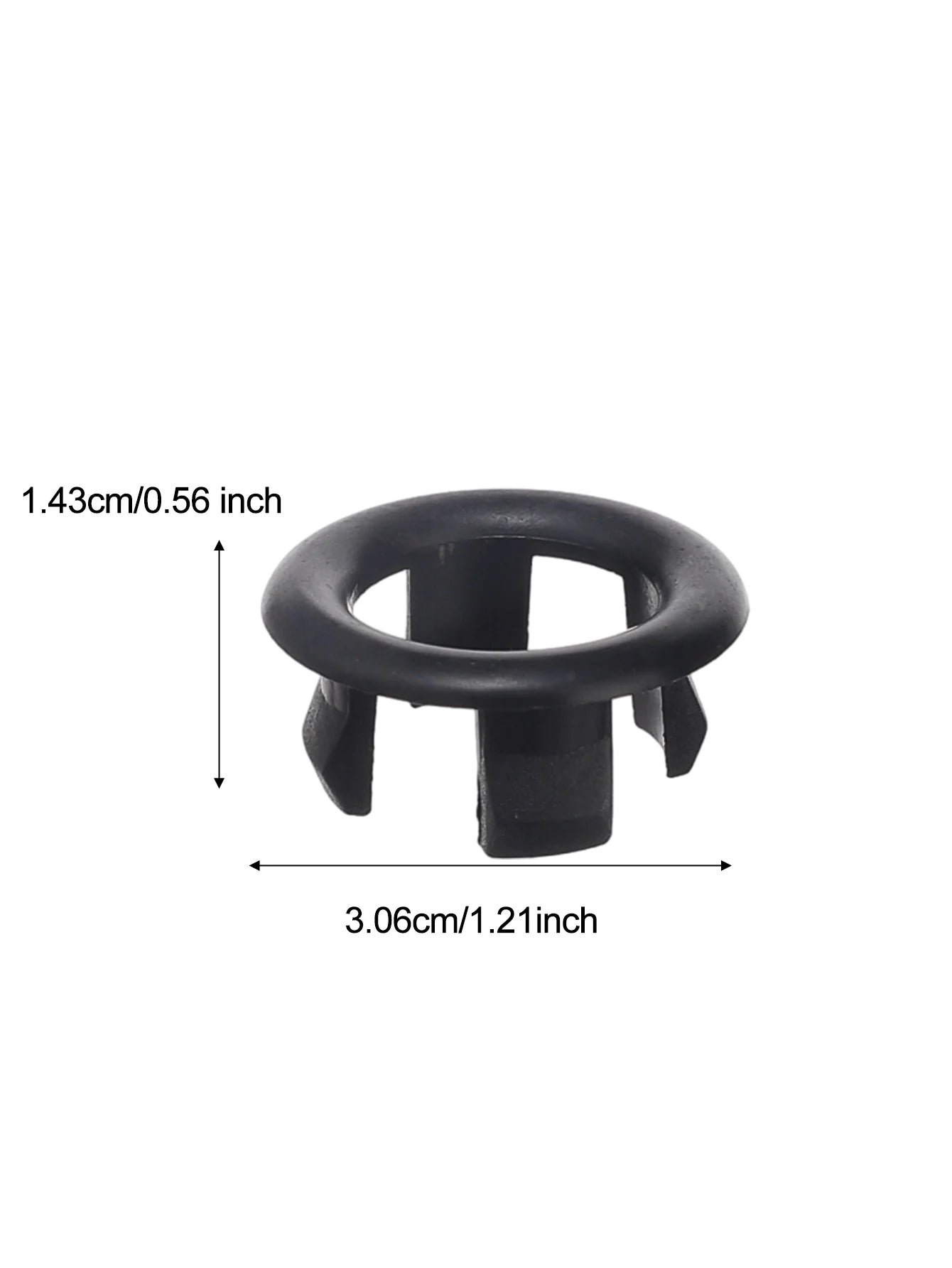 20/1pcs Wash Basin Plastic Overflow Rings Electroplated Sink Protector Scratch Universal 22-24mm Installation Bath Accessory