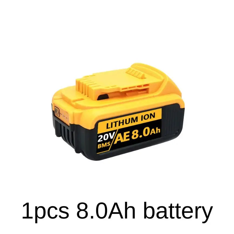 For DeWalt 20v 6000mAh 8000mAh 12000mAh Rechargeable Li-ion Battery Power Tools Replaceable Battery