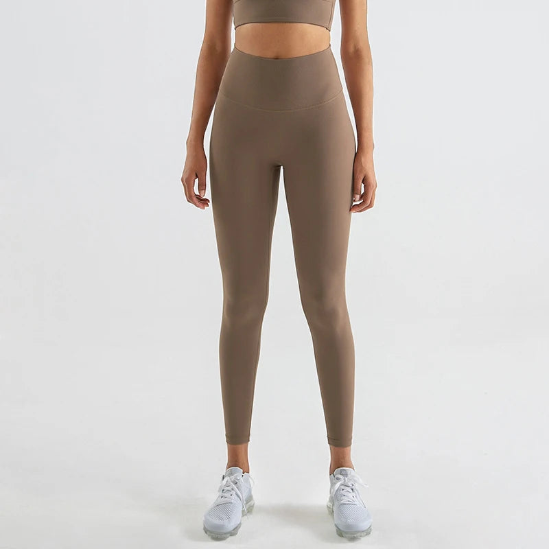 TRY TO BN Yoga Pants Leggings Women Naked Feeling High Waisted Workout Seamless Sports  Fitness GymLeggings Push Up Tights Women