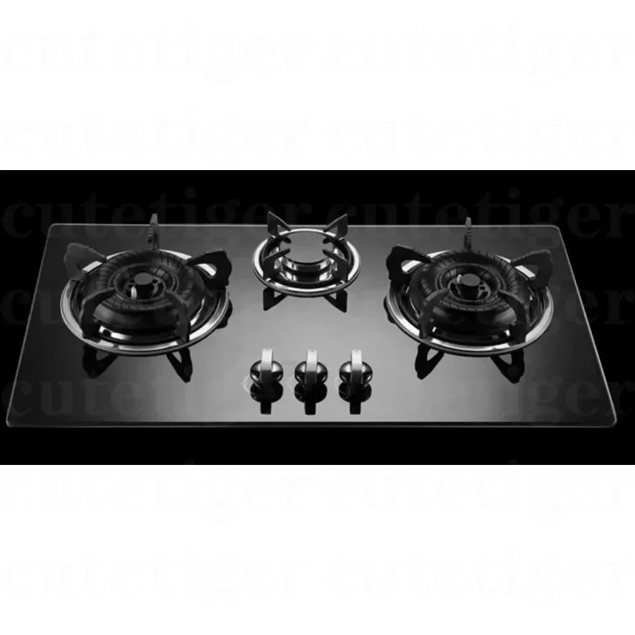 Three-cooker Cooktops Stoves Butane Gas Cooking Appliances Burner Stove Cooker