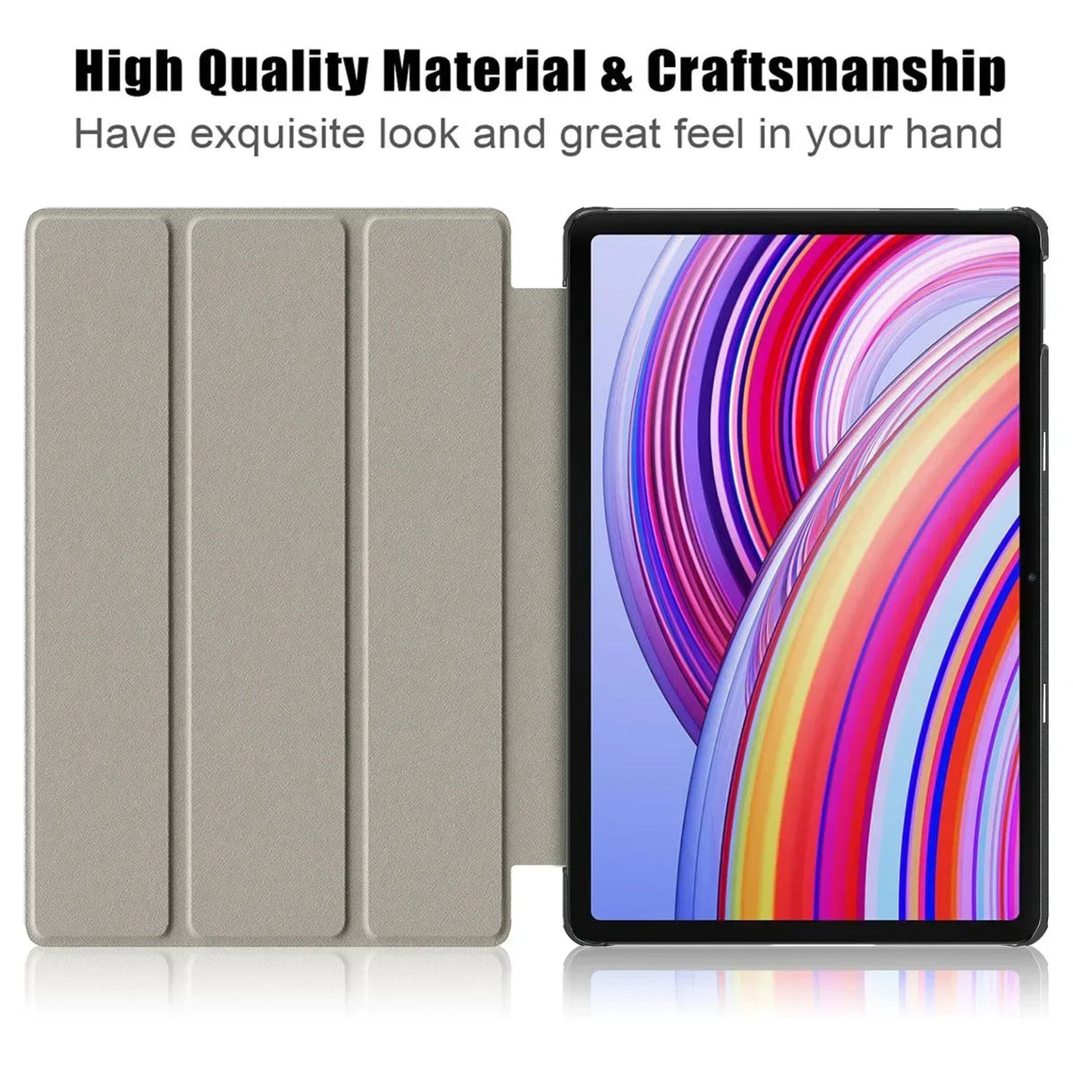Tri-Fold Tablet Case for Xiaomi Redmi Pad Pro 12.1-inch
