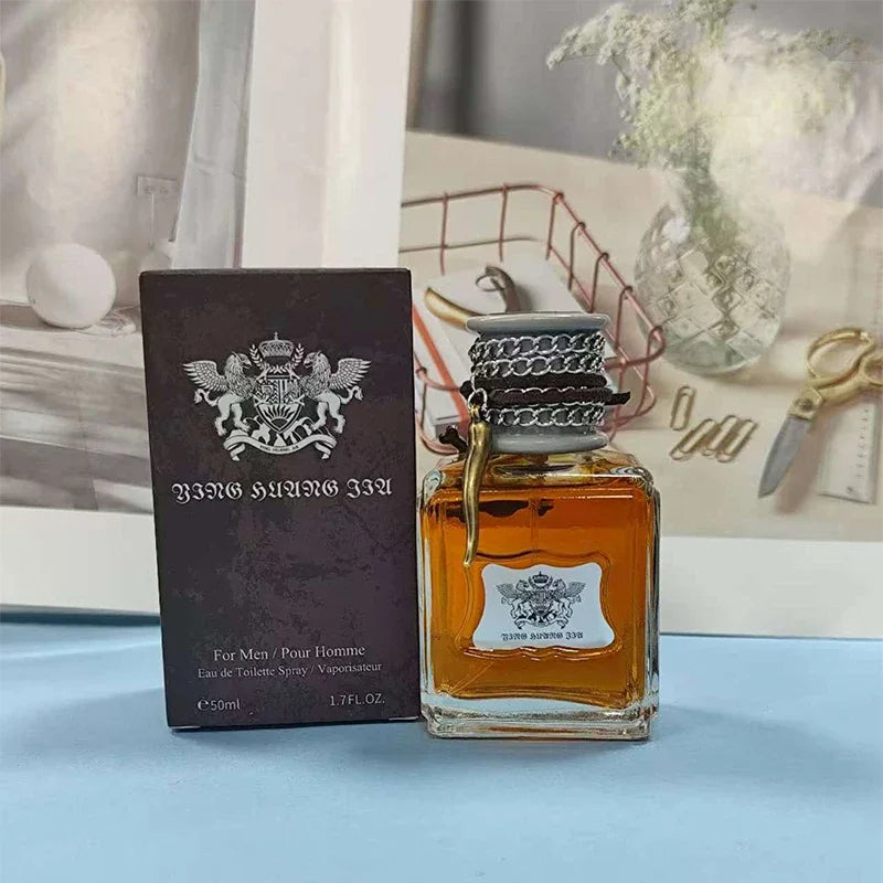 Russian Popular Sandalwood Men's Perfume,luxury Wild Captivating Leather And Cedarwood Notes Perfume,with Amber/musk/ebony Woody