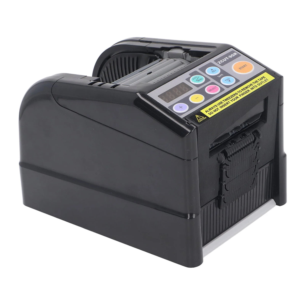Automatic Tape Dispenser 999mm Cut Length Electric Ribbon Cutting Machine for 6‑60mm Wide Tapes Automatic Tape Dispenser