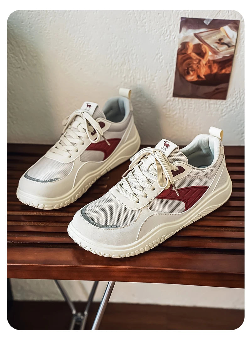Mens Casual Shoes Wide Toe Box Outdoor Lightweight Running Sneakers Mesh Anti-slip Soft Fashion Men's Shoes
