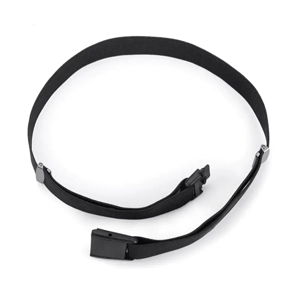 Unisex Invisible Elastic Stretch Belt No Show Flat Buckle Waistband for Jeans Dresses Men Women Adjustable Comfort Casual Belts