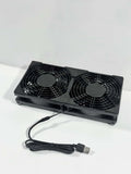 Router Cooling Fan DIY PC Cooler TV Box Wireless Silent Quiet DC 5V USB Power 120mm 240mm Fan 12CM W/Screws Protective Net.