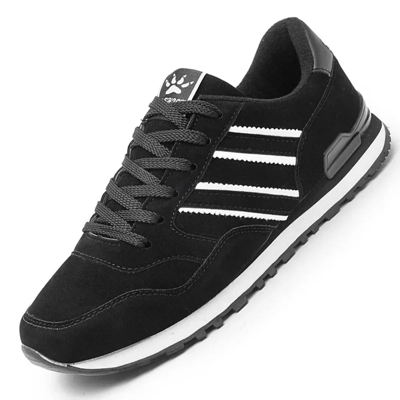 2025 New High Quality Men's Sneakers Leather Casual Shoes Autumn Breathable Men Shoes Male Flat Shoe Men's Casual Shoes