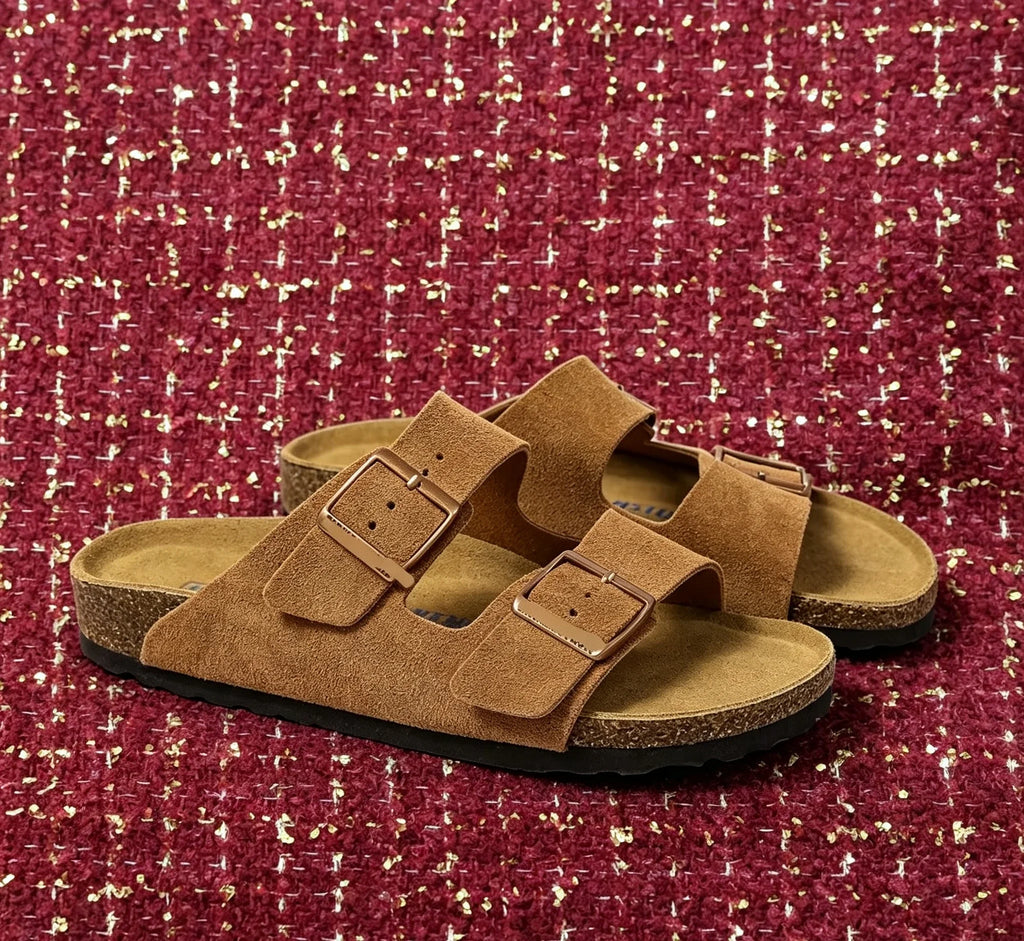 Unisex Trendy Leather Sandals 2026 New Arrival Non-Slip Comfort Casual Narrow Beach Shoes for Spring and Autumn