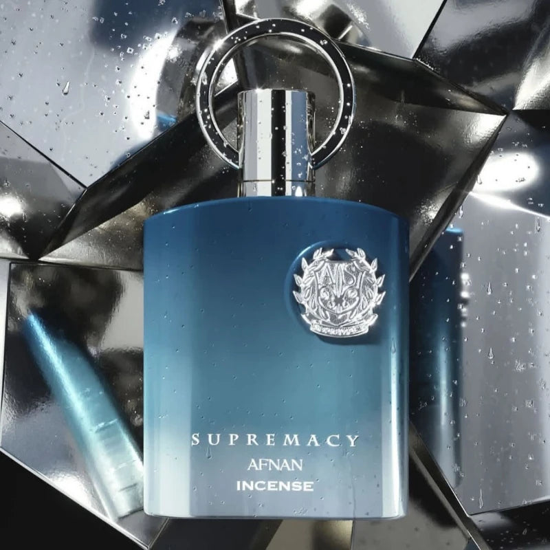 AFNAN Supremacy Incense Perfume 100ml Eau De Parfum Long Lasting Luxury Fragrance Spray Warm Deep Smoky Rich Intense Elegant