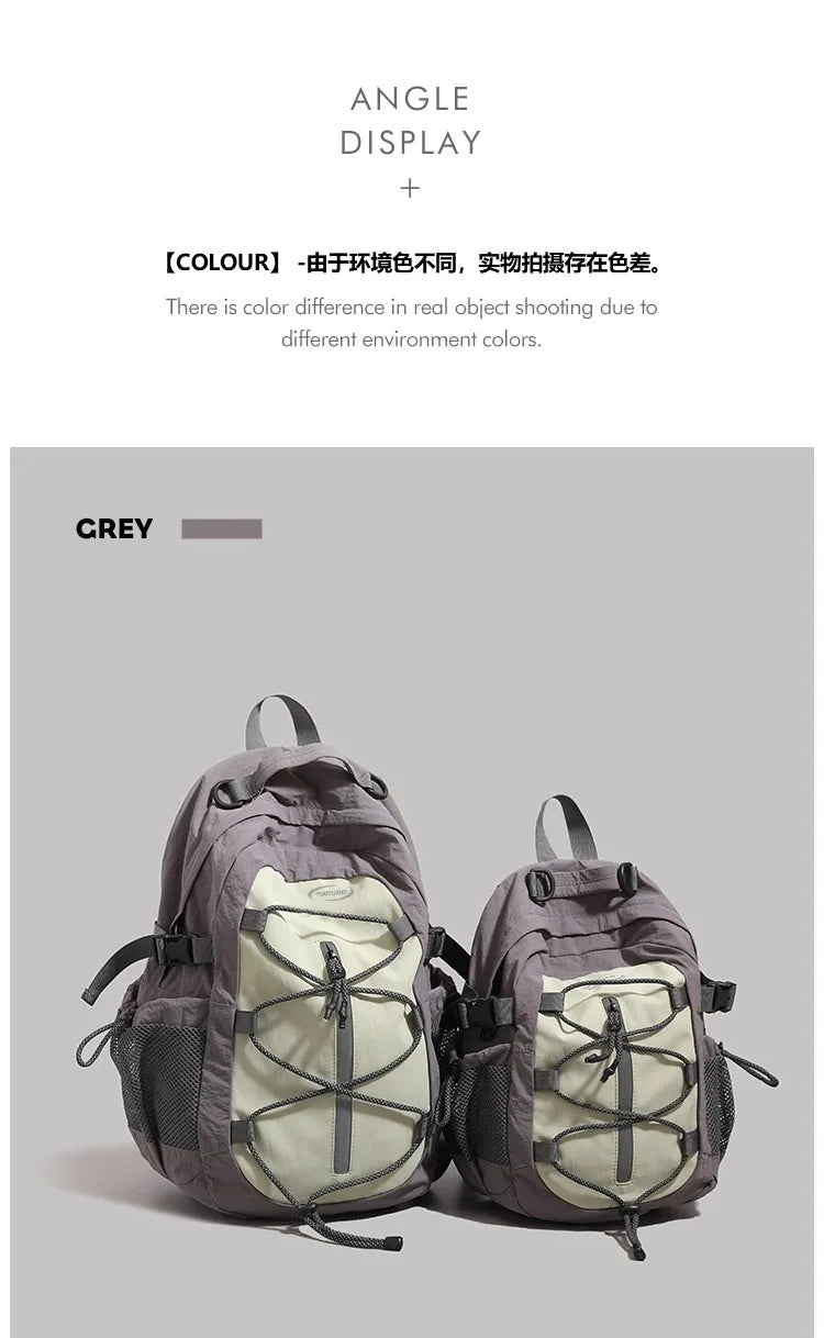 Small Outdoor Travel Backpack for Women, Lightweigh Waterproof Hiking and Mountaineering BackpackJunior High School Bag Student