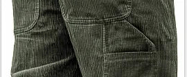 Men's Workwear Shorts Summer Casual Corduroy Loose Elastic Waist Multi-Pocket Leisure Pants Embroidery Retro Style Male Trousers