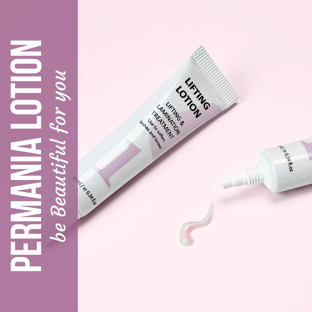 PERMANIA Eyebrows Lift Lotion Single Bottle Brow Lamination Perm Cream 1#2#3 Lotion Emulsion Eyelash Lifting Makeup Tool
