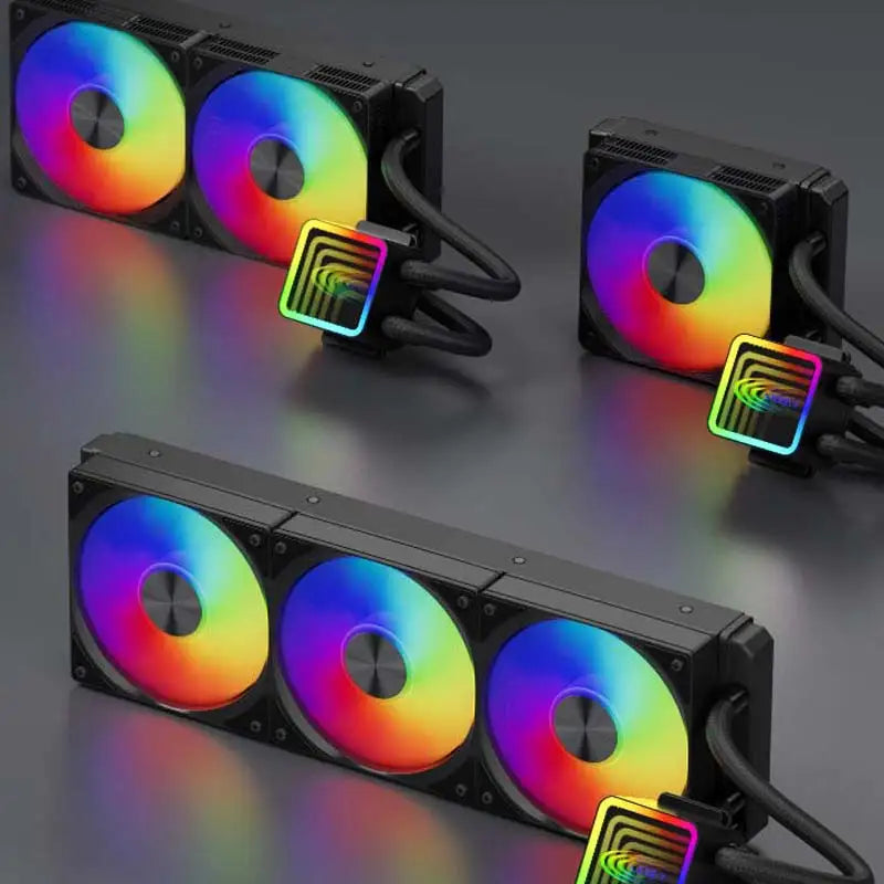 Water Cooler 120MM RGB Fan Processor Heatsink 120mm PC Water Cooling Radiator For Intel 2011/1700/155X AMD AM4 AM5