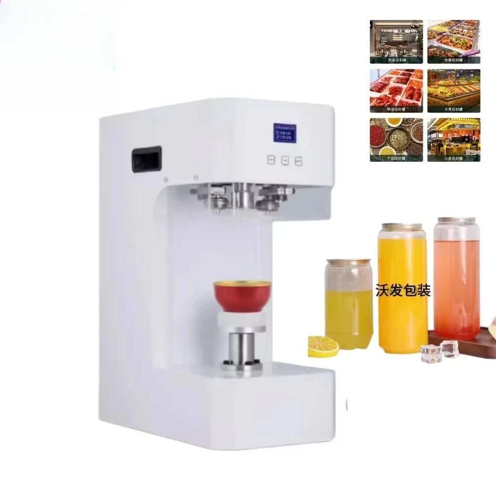 Electric Semi-Automatic Can Sealer/Seaming Machine For Food Beverage Tinplate Cans