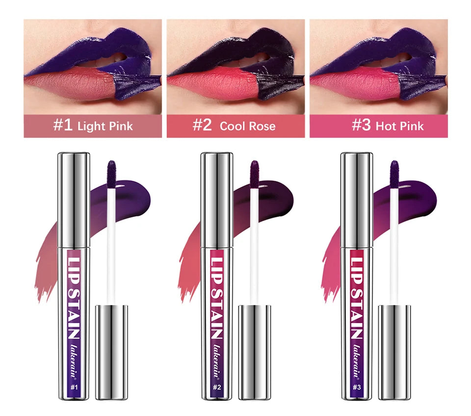 Matte Lip Tint Peel Off Lip Tints Stain Cosmetics Liquid Lipstick Lips Stick Free Shipping Makeup Ink Inks Gloss Pack Set
