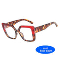 Oversized Square Frame Classic New Fashion Glasses Women Men Luxury Brand Designer Computer Games Anti-Blue Light Eyewear Unisex