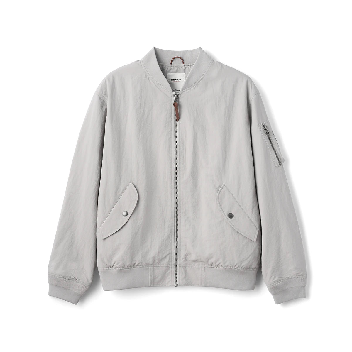 SIMWOOD 2026 Autumn Winter New Oversize Classic MA-1 Bomber Jacket Baseball Collar Pilot Flight Jacket Men Autumn Casual Coats