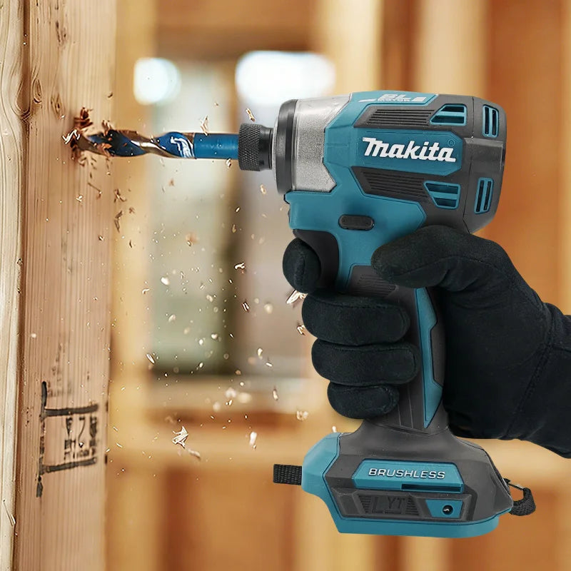 Makita DTD173 1800RPM 180Nm Cordless Impact Driver 180Nm Brushless Motor Electric Drill Wood Bolt T Mode For Makita Battery