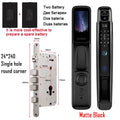 Wifi Tuya APP Face Recognition Smart Door Lock With Camera Video Call Voice Intercom Digital Door Lock Automatic Door Lock