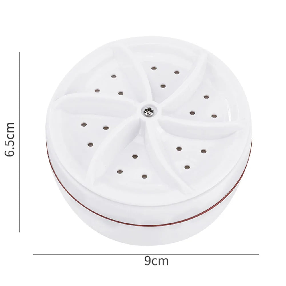 Mini Washing Machine USB Rotating Turbine Portable Washing Machine Multifunction Cleaning For Socks Underwear Wash Dishes