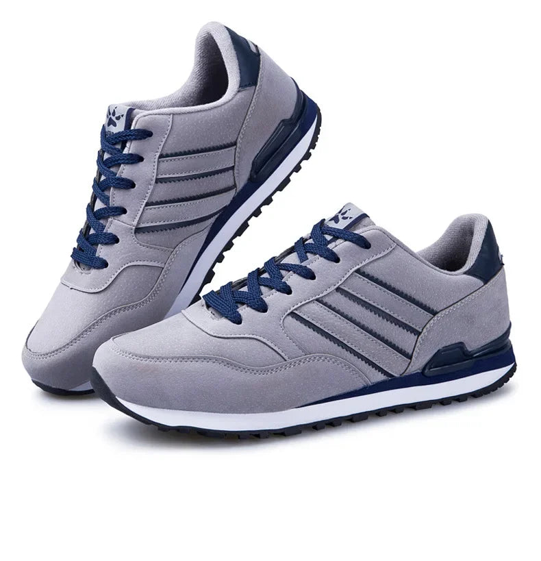 Brand Sneakers Men Outdoor Running Shoes High Quality Lace-Up Men Casual Shoes Fashion Comfortable Walking Shoes Tenis Hombres