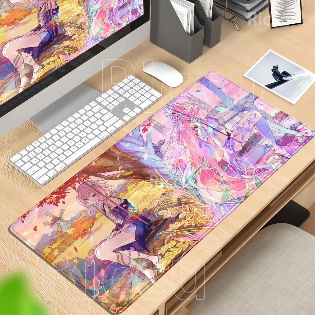 Mouse Pad Honkai Star Rail Cyrene HD printing Pretty Gaming Lock Edge Large Rubber Anime kawaii Mousepad Laptop offices Desk Mat