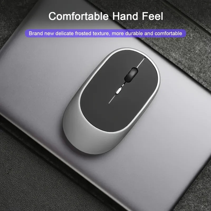 Wireless Mouse Bluetooth-Compatible Mouse Ergonomic 1200DPI Mouse For MacBook Tablet Laptops Computer PC iPad 2.4Ghz Gaming Mice