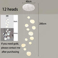 Modern home decor led lights pendant light lamps forstaircase Chandeliers for living room hanging light indoor lighting