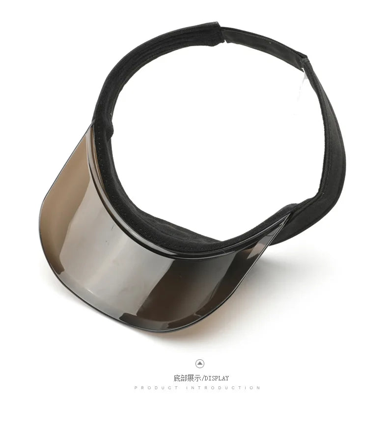 Women's open-top hat, Japanese and Korean style, sun protection, no-top sun hat for outdoor sports