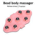 Body Massager Slimming Roller Ball Massager Portable Roller Ball Massage Glove Muscle Relax Slimming Magnetic Bead Body Massager