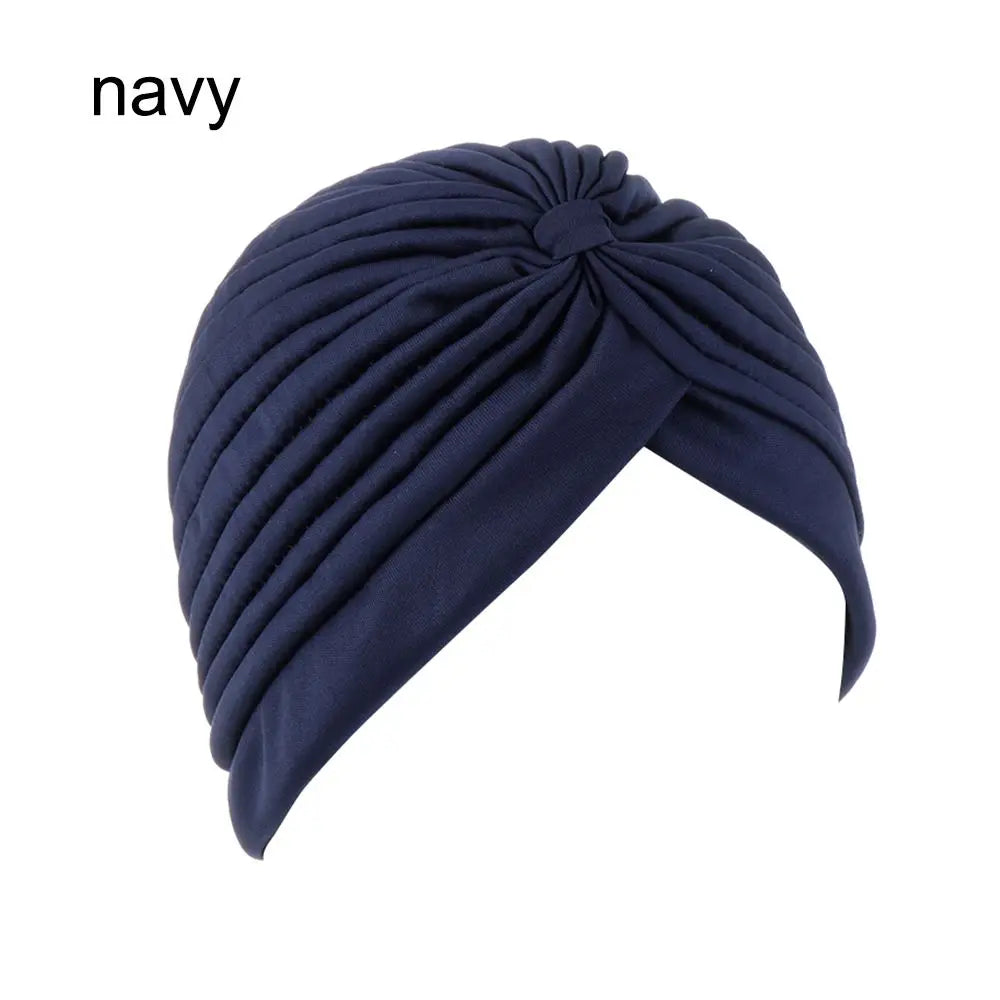 Women Head Wrap Ladies Head Cover Stretchy Turban Muslim Hat Bandana Scarf Hair Loss Chemo Cap Headwear