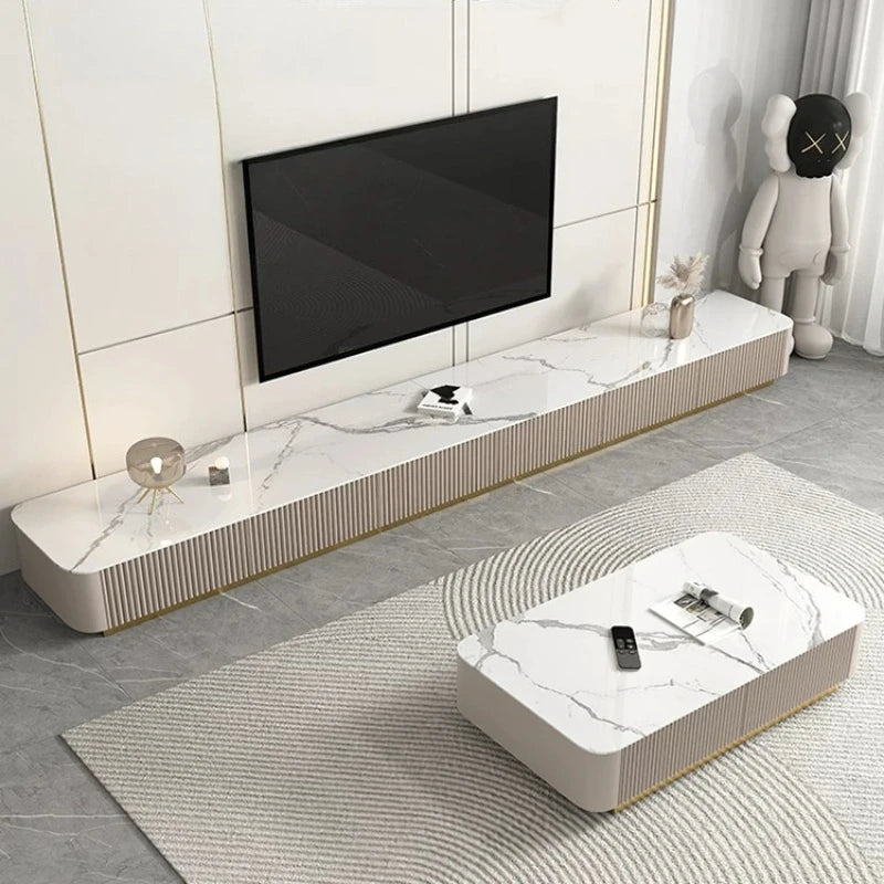Modern Storage Tv Stand Living Room Mural Universal Media Wall Tv Stand Luxury Smart Muebles Para Salas Home Furniture