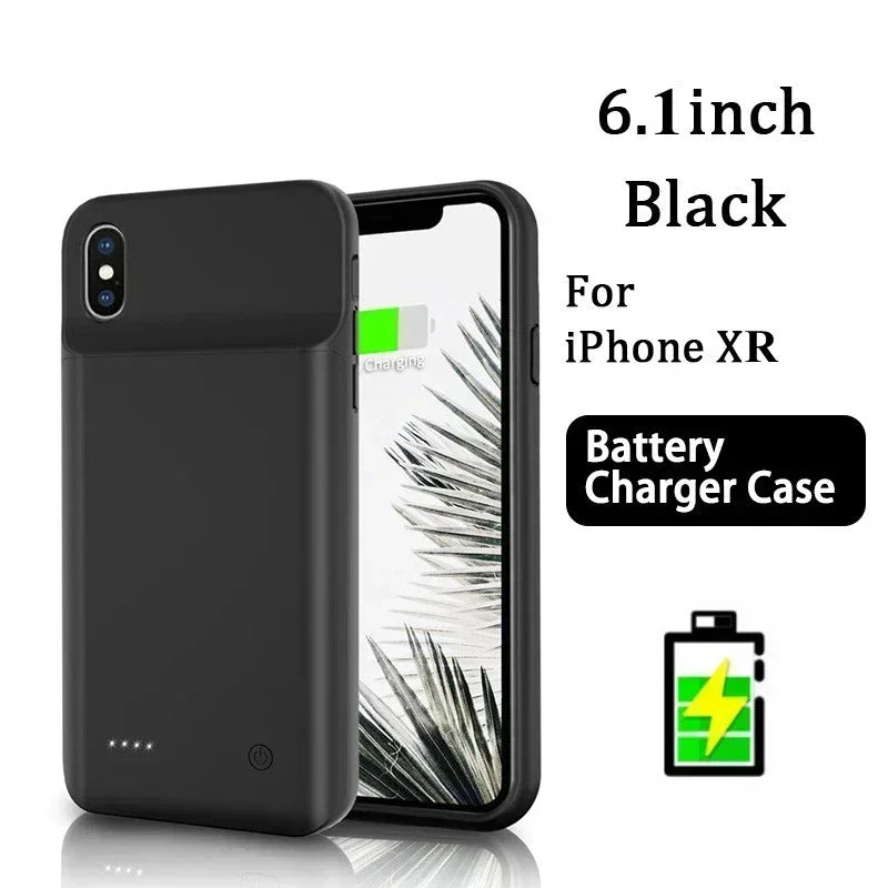 10000Mah  Battery Charger Case For iphone 14 Plus 15 Pro 12 Pro Max 11 Pro X XS XR XS Max 6 6S 7 8 Plus Battery Case Pow