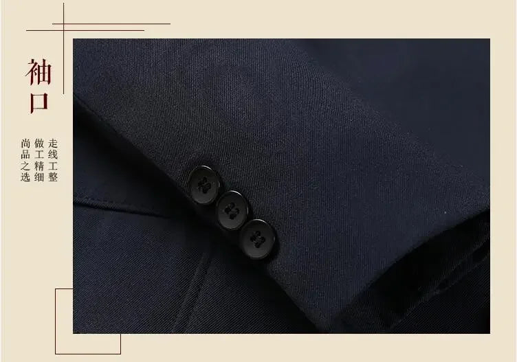Chinese Zhongshan Jacket Men Vintage Coat Spring Elderly Blazer Improve Loose