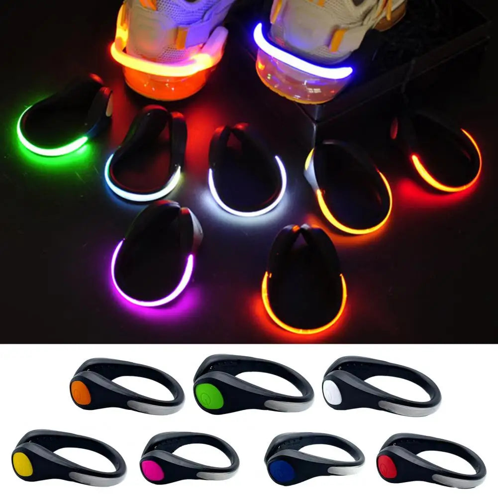 Shoe Clip Lamp Multiple Lighting Modes LED Shoes Light Simple Installation Sports Shoe Light  Night Running Shoe Safety Light