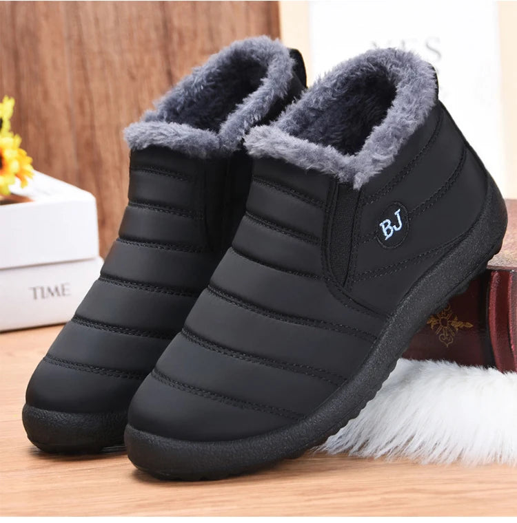 Men Sneakers Keep Warm Winter Sneakers For Couple Winter Shoes Men Casual Sneaker Chaussure Hommes Lightweight Fur Shoes Loafers