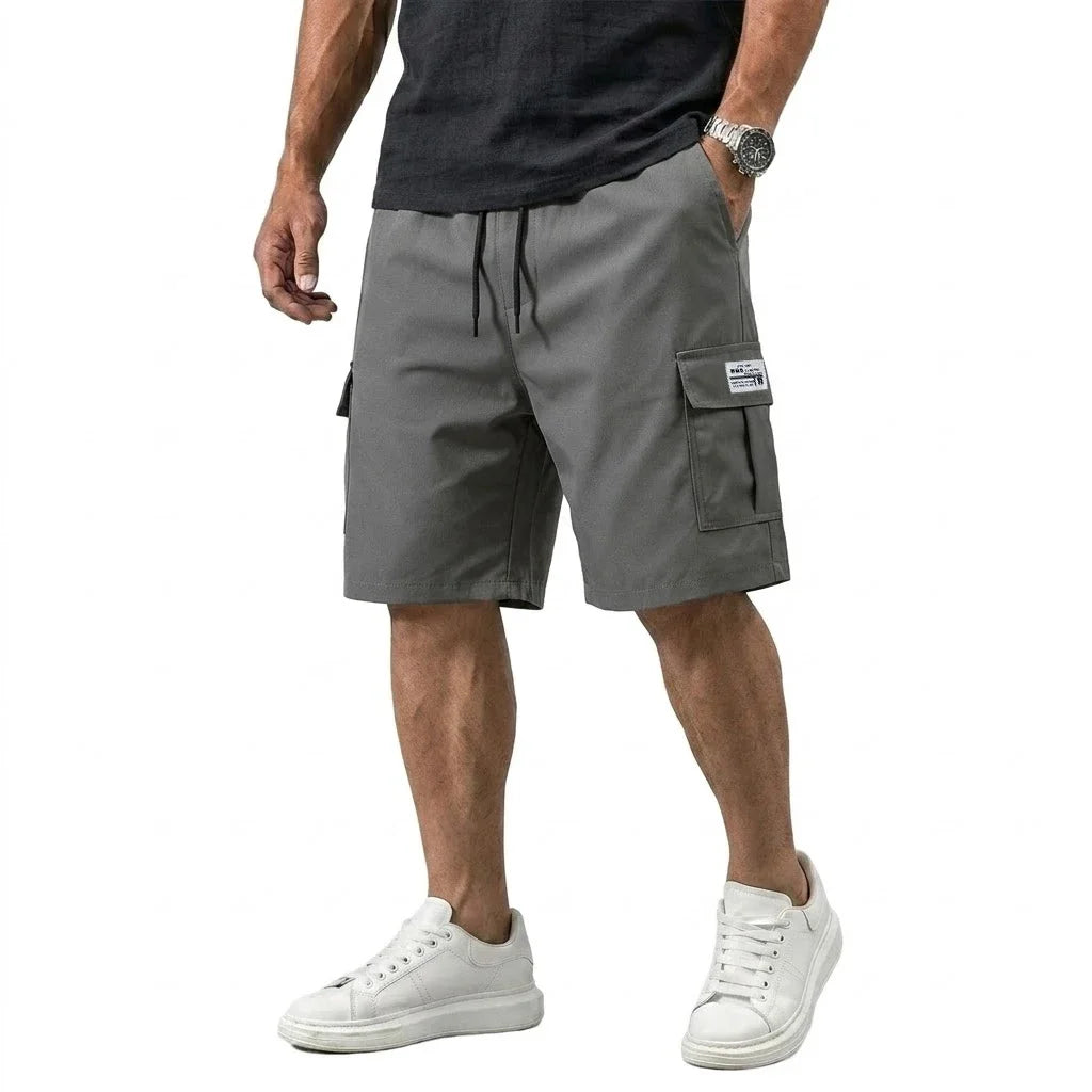 Multi-Pocket Cargo Short Pants Summer Knee Pants Jogging Gym Man Casual Work Short Man Beach Tactical Shorts Baggy Pants Men