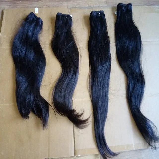 Indian Water Wave Braid Hair Bundle Wholesale Virgin Weave Raw Cuticle Aligned Super Double Drawn Human Hair Extensions