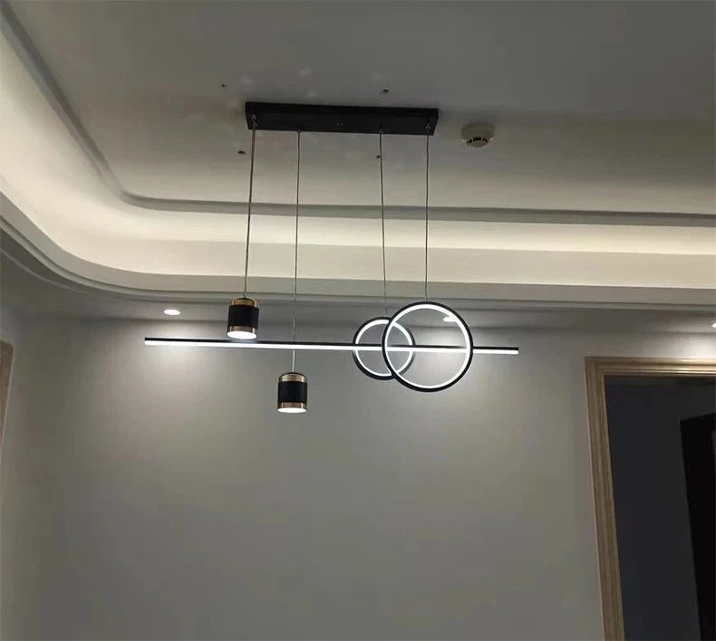 Modern Restaurant Pendant Lights LED Dining Tables Kitchens Ceiling Lights Modern Minimalist Hotels Bars Cafes Home Decor