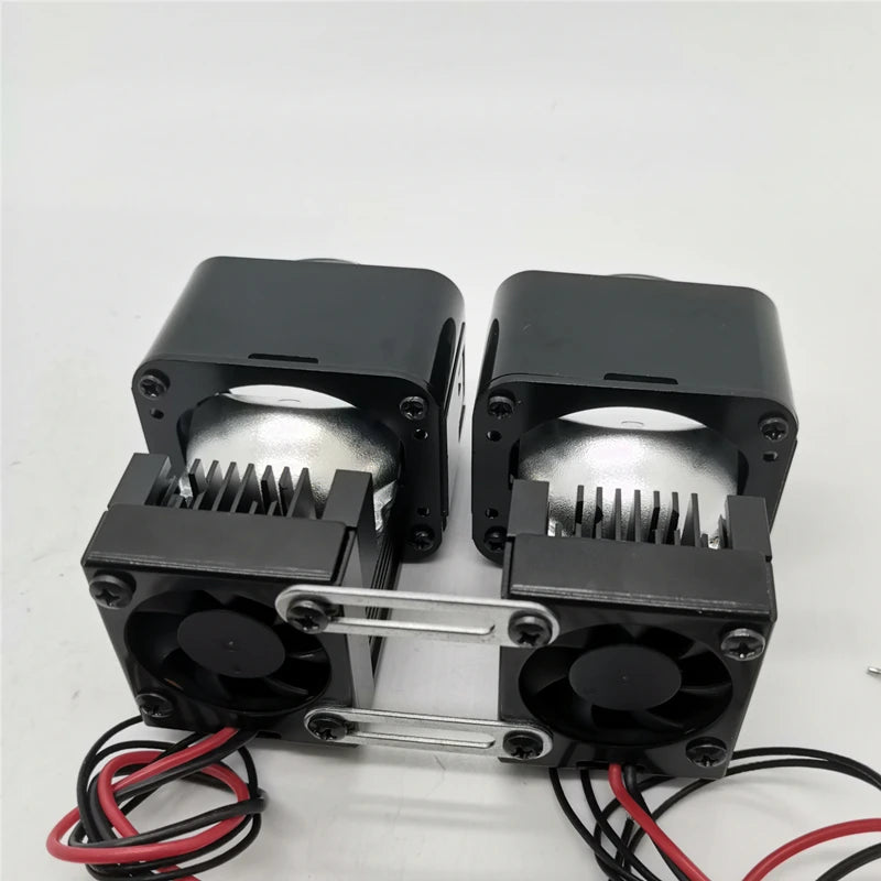 OWN DJM 1.5" MATRIX 42MM BI LED PROJECTOR LENS BILED HIGH LOW DUAL BEAM HEADLAMP MOTORCYCLE 1.5 INCH SQUARE MODULE MOTORBIKE