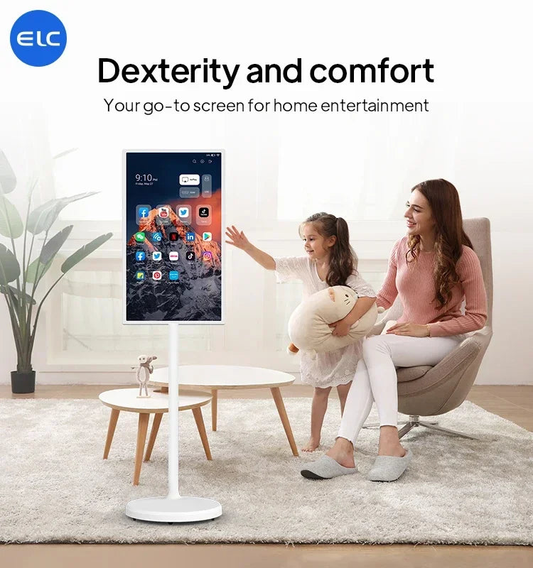 2024 New 32 Inch 24 Inch Full HD Incell Touch Screen Wireless Android LCD  For Home Business Gaming