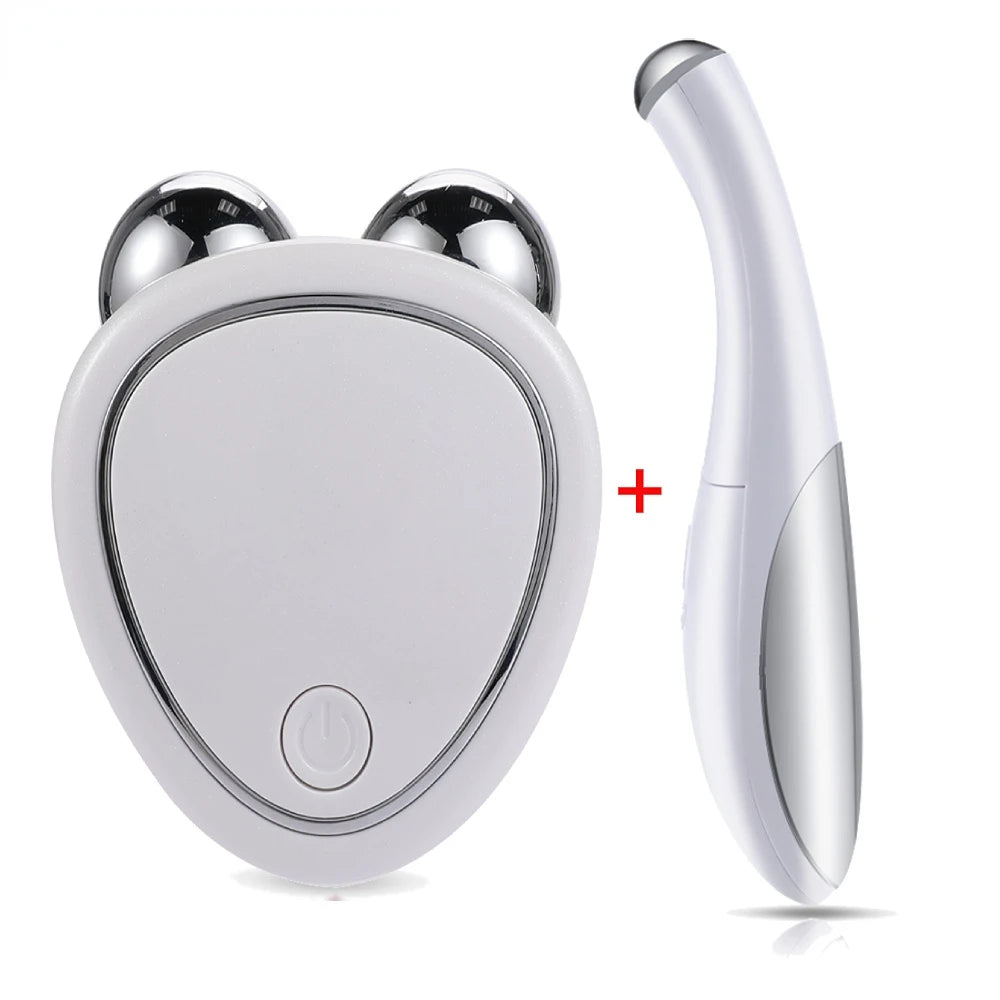 Facial Massager For Face Massager Face Lifting Microcurrent Roller Massager Facial Microcurrent Device Massage Face Lift Machine